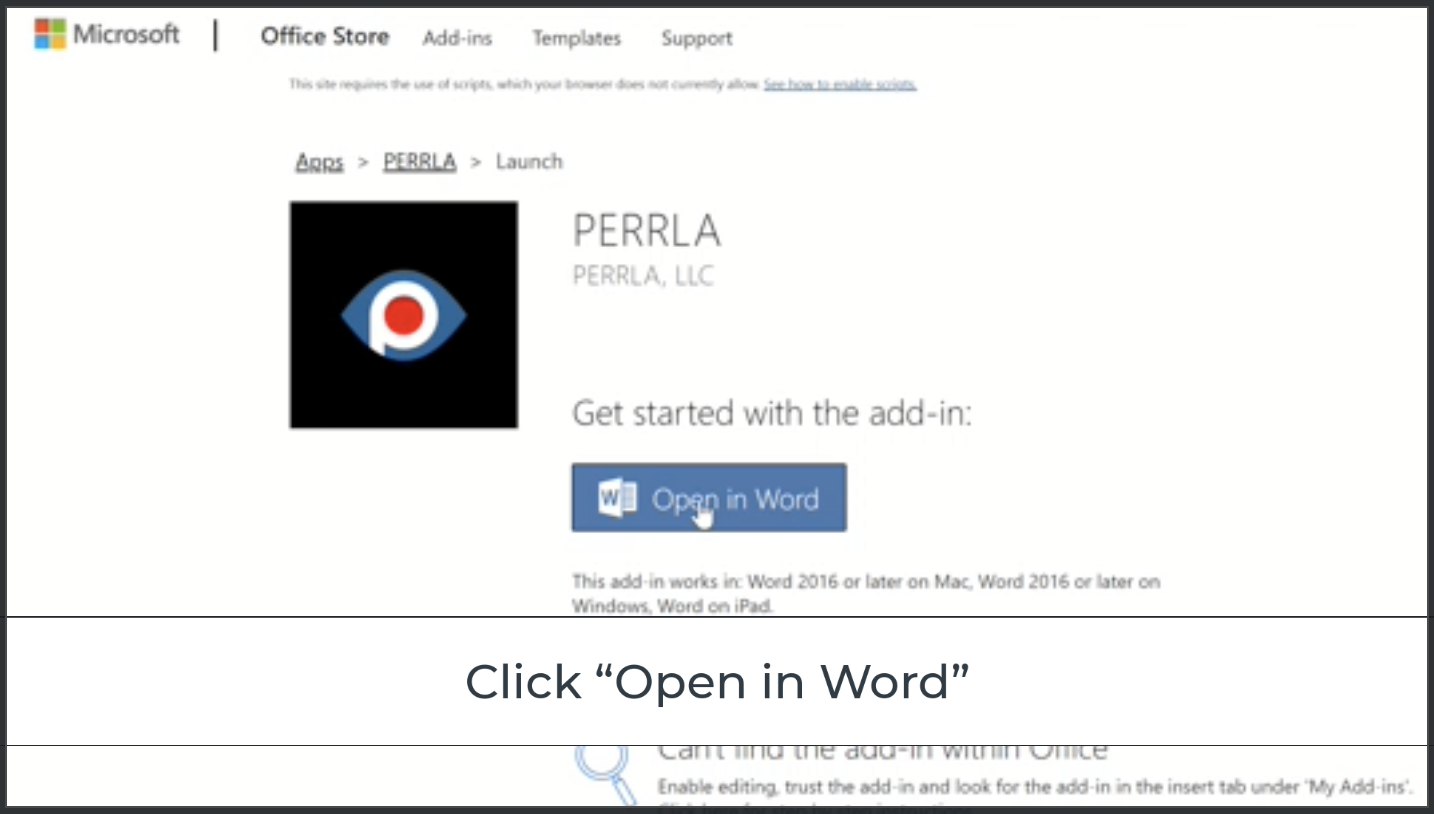 Open in Word